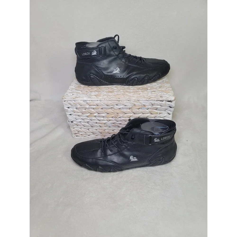 Lansgeling LDeck Activewear Sneakers Shoes‎ Athletic Streetwear Black Size 9